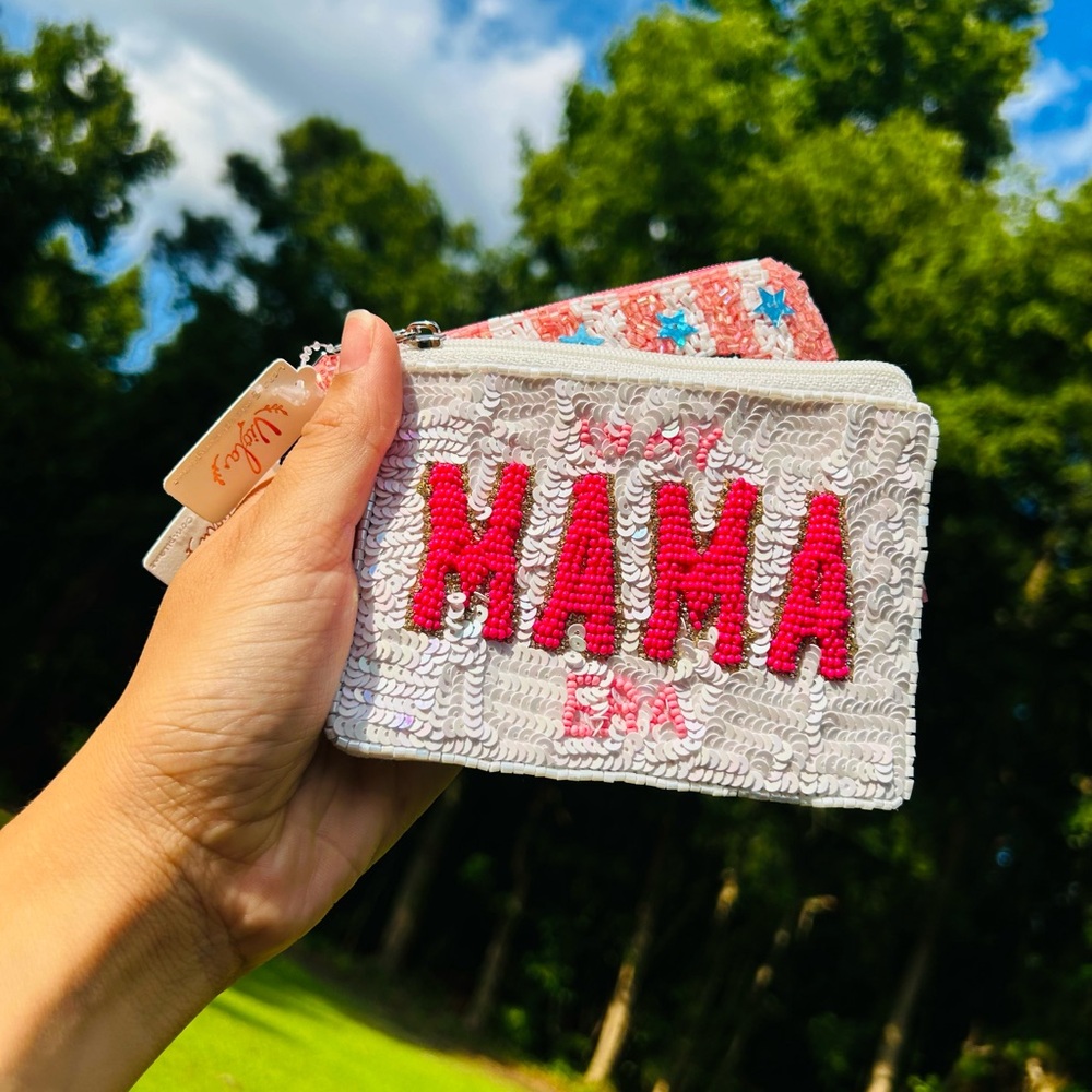 “IN MY MAMA ERA” coin purse pouch